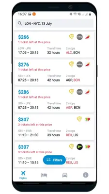 TicketHotel - Flights and hotels android App screenshot 4